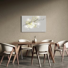 Obraz rozkvitnutej vetvičky (90x60 cm)