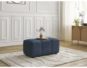 Modrá ženilková podnožka Roxelane – Bobochic Paris