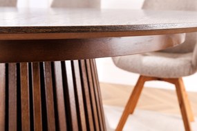 Rozťahovací jedálenský stôl Ali Wood 120-160-200 cm tmavý prírodný dub