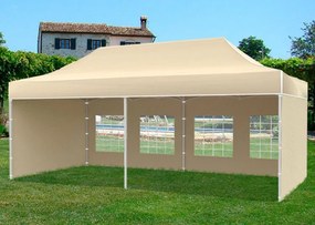 Nožnicový stan POLOPROFI PLUS 3x6 béžový