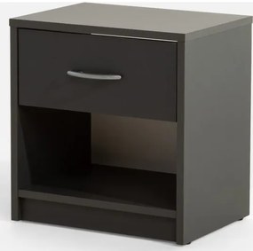 Noční stolek Moli N1S 38 cm grafitový
