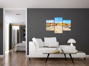 Obraz - Staré istrijské mesto v Poreči, Chorvátsko (90x60 cm)