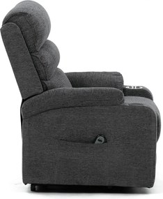 Elektrické polohovacie kreslo TV-S8348 GREY2 Farba: Sivá