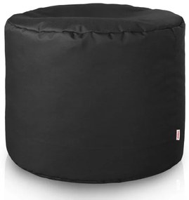 Taburetka Cilindro čierna OUTDOOR