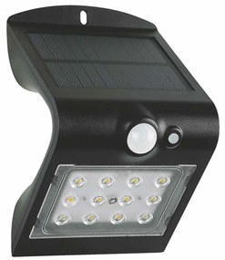 LED solárne nástenné svietidlo so senzorom LED/1,5W/3,7V 1200 mAh IP65