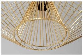 Modo Wire visiaca lampa okrúhla zlatá