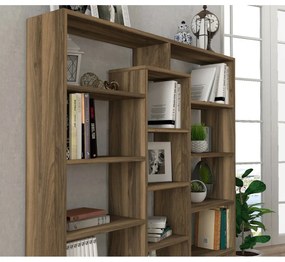 Knižnica Ample Walnut