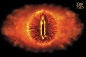 Umelecká tlač Lord of the Rings - Eye of Sauron, (40 x 26.7 cm)