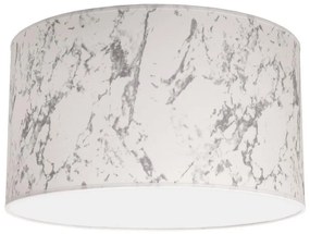 Duolla Duolla - Stropné svietidlo MARBLE 1xE27/40W/230V biela/šedá DU80412