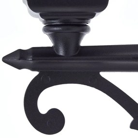 Brilliant - Vonkajšia lampa NISSIE 3xE27/60W/230V IP44 čierna