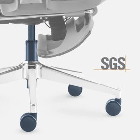 Masážne kancelárske kreslo Visioner 8.3 sivé