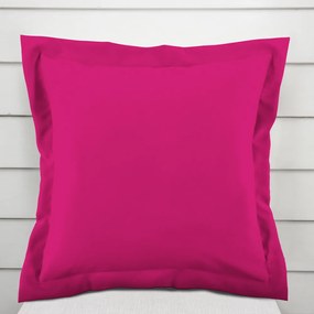 Biante Dekoračná obliečka na vankúš s lemom Rongo RG-096 Fuchsiová 40 x 60 cm