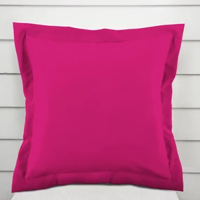 Biante Dekoračná obliečka na vankúš s lemom Rongo RG-096 Fuchsiová 50 x 60 cm