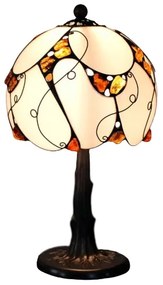 Jantarová lampa Tiffany 36*20Ø AMBER