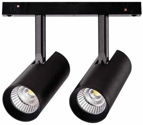 Svietidlo do lišty Alfa Makita 2 Track Magnetic 2X7W Cct Bluetooth Bk