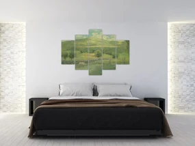 Obraz - Julian Alden Weir, Obweebetuck, reprodukcia (150x105 cm)