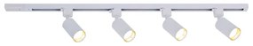 Bodové svietidlo v lištovom systéme TRACER 4xGU10/10W/230V 1 m biele