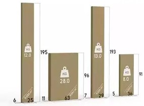 Poschodová posteľ RICO 90X190 so zásuvkou, sosna/biela