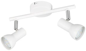 Biele bodové svietidlo ø 8 cm Cantar – Trio