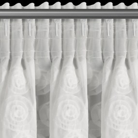 ZÁCLONA NA PÁSKE DIANA3 350X160 CM BIELA