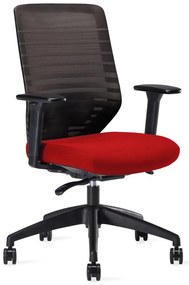 SETULO Kancelárska stolička KUMA červená