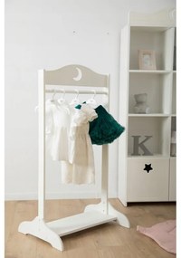 Detský stojanový vešiak Gaia BABY-RAJ – drevený/MDF, 122×67×50 cm