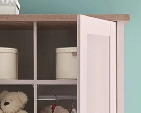 Šatníková skriňa Luca, 2-dverová