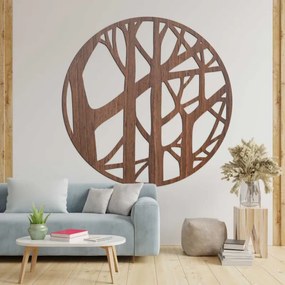 Dizajnová drevená dekorácia  kvetinový ornament | SENTOP HDF0376