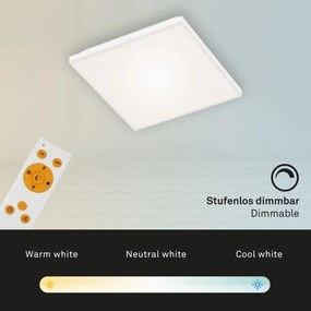 Briloner 7378-016 - LED Stmievateľný panel LED/12W/230V + DO