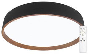 Top Light - LED Stmievateľné stropné svietidlo LED/51W/230V + DO čierna/hnedá