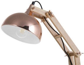 Stolná lampa medená SALADO Beliani