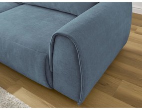 Modrá rohová pohovka Aden – Bobochic Paris