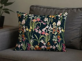 Obliečka na vankúš z mikrovlákna MYSTIC GARDEN 50x70 cm, tmavozelený