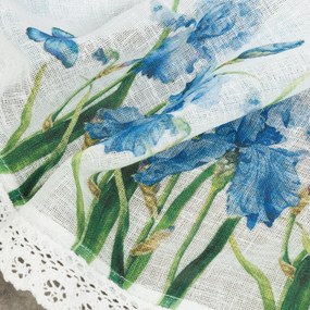 KRÁTKA ZÁCLONA NA PÁSKE ALA 150X60 CM VIACFAREBNÁ