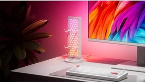 Nanoleaf NL7602K0001A023-LED RGBIC stmievateľná stolná nabíjacia stanica 2700-6500K 5V biela