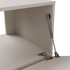 Závěsná skříňka pod umyvadlo s deskou Tigo 1D2S 140 cm kašmír