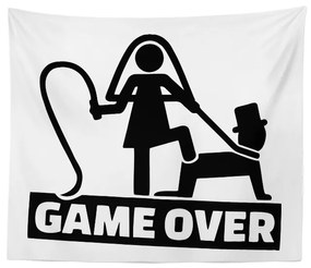 Sablio Deka Game over: 150x120 cm