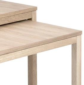 Actona Konferenčný stolík Cornus (2 ks) - dub bielený
