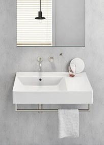 GSI GSI, KUBE X keramické umývadlo 80x47cm, bez otvoru, biela ExtraGlaze, 9422011