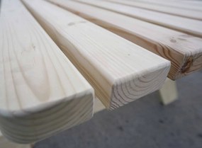 Masívny drevený set so sklopnými lavicami 180cm