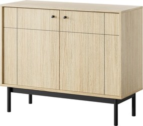 DVOJDVEROVÁ KOMODA SERENO DUB LINEA 104 cm