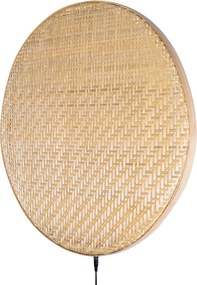 Toolight Toolight, LED nástenné svietidlo APP1408-W, prírodná hnedá, OSW-08639