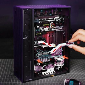 RoboTime 3D mechanická skladačka guľôčkövej dráhy Mesto budúcnosti