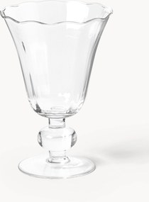 Ručne fúkané poháre na víno Tulya, 4 ks