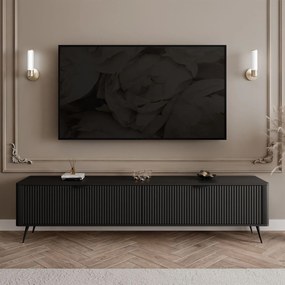 TV stolík TURNER čierny 200cm