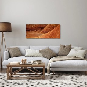 Obraz - Červený piesok (120x50 cm)