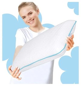 Anatomický vankúš s výplňou z pamäťovej peny 40x70 cm – Mila Home
