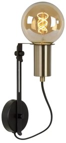 Lucide 45278/01/30 - Nástenné svietidlo MALCOLM 1xE27/60W/230V