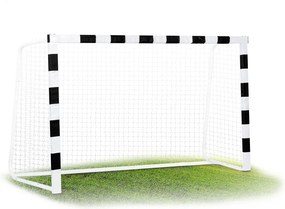 Neo-Sport Futbalová bránka 300 x 200 x 90 cm NS-465 čierna a biela