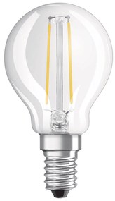 OSRAM kvapková LED E14 2,8W teplá biela číra